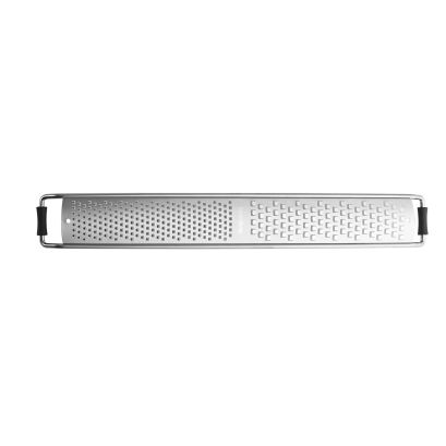ComfyGrip Grater Stainless Steel W/ Non-Slip Foot Dual Blade Coarse & Zester 