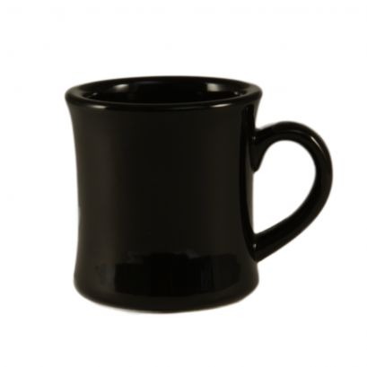 Hartford Mug Black 7.5oz 3 1/4"