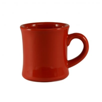 Hartford Mug Red 7.5oz 3 1/4"