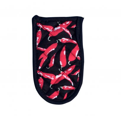 Pan Handle Cover Cotton Chili Pepper 6-1/2x3-1/2"