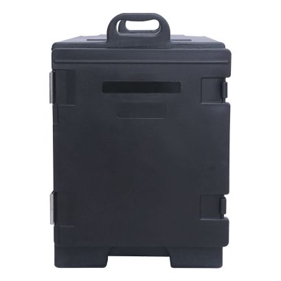 Full Size Insulated Table Pan Carrier w/ Extended Top Handle Black