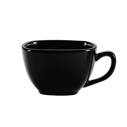 Square Cup Black 8oz 3 3/4"