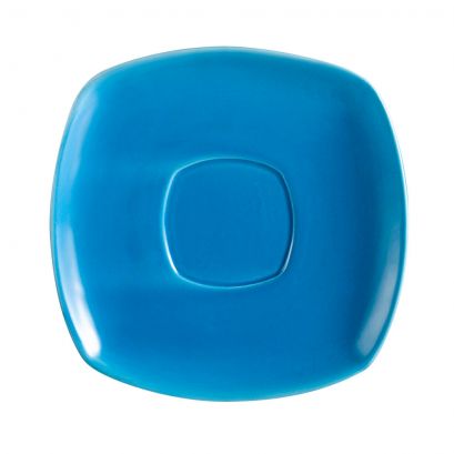 Square Saucer Peacock For KC-1-PCK 6"