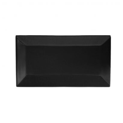 Rect. Platter Black 14 1/2"