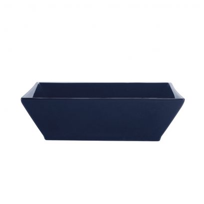 Square Bowl Cobalt Blue 15oz 6"