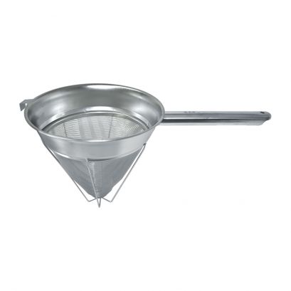 Bouillon/Chinois Strainer Reinforced Stainless Steel 8"