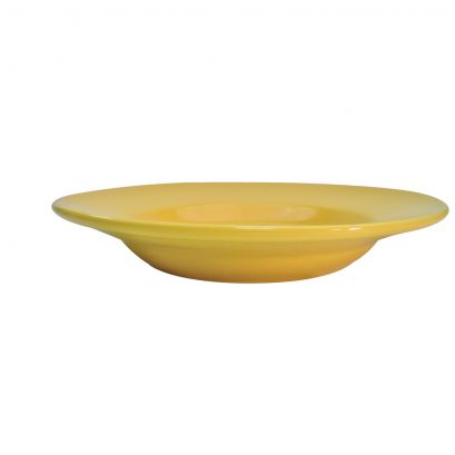 Pasta Bowl Yellow 26oz 12"