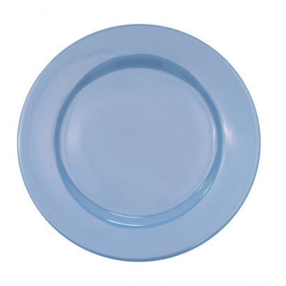 Plate R.E. Light Blue  10 1/2"
