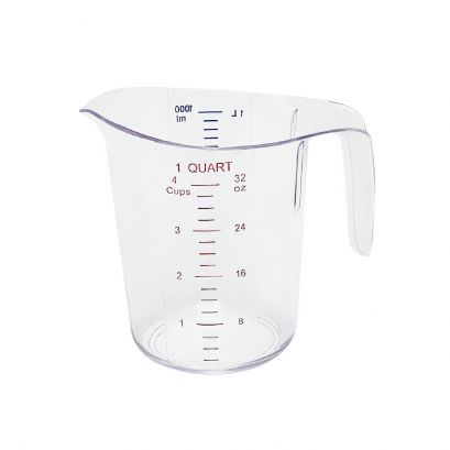 Plastic Measuring Cup 1QT/100-1000ML