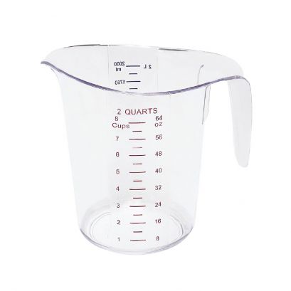 Plastic Measuring Cup 2QT/200-2000ML