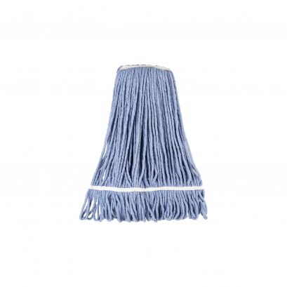 Mop Head Cotton Looped-End Blue 24 oz.