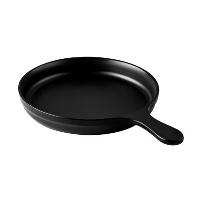 Skillet Round W/ Hdl Matte Black 9-1/2"D 13-5/8"OL