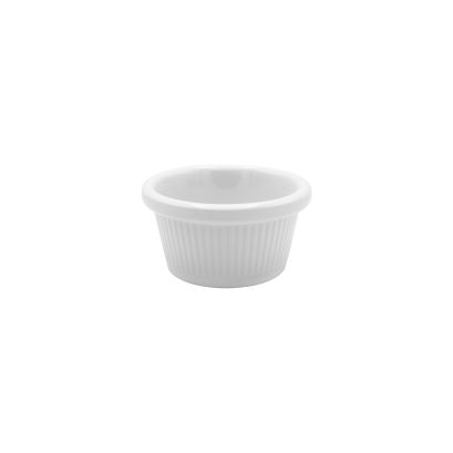 Ramekin Fluted W 2oz 2 7/8"
