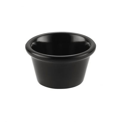 Ramekin Black 3oz 3-1/8"