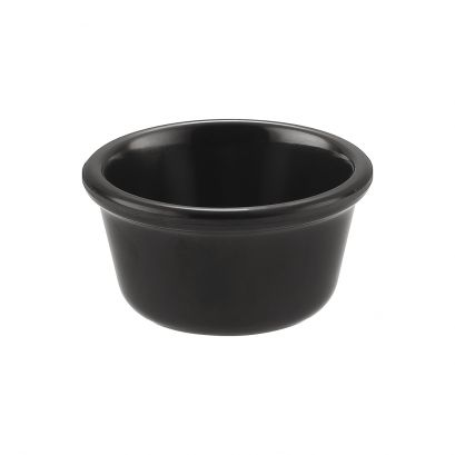 Ramekin Black 4oz 3-1/4"