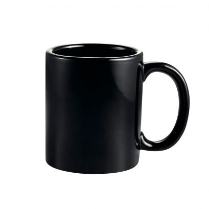 Mug Black 10oz 3 1/2"
