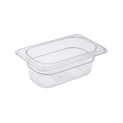 Polycarbonate Food Pan 1/9 Size 2-1/2" Depth