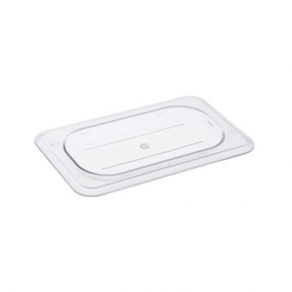 Solid Polycarbonate Food Pan Cover 1/9 Size