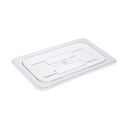 Solid Polycarbonate Food Pan Cover 1/4 Size