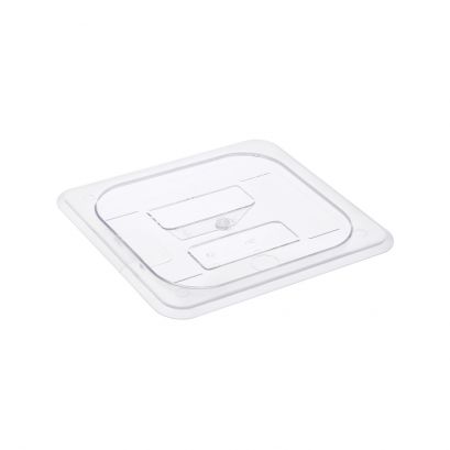 Solid Polycarbonate Food Pan Cover 1/6 Size