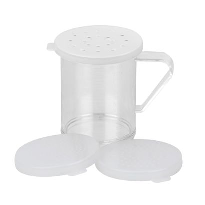Dredge Set Polycarbonate 10 oz. w/ Lid Clear 3PC