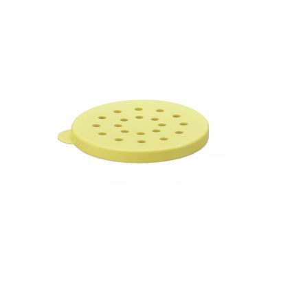 Lid Poly for PDRG Series Yellow 4mm 6-PC/Pack