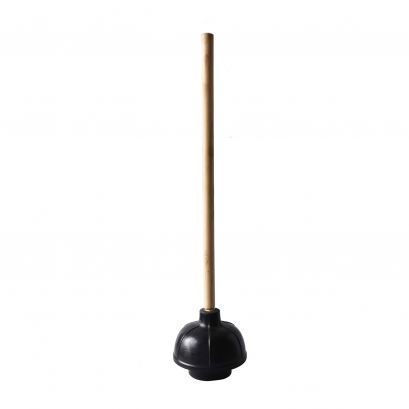 Plunger Rubber W/ Wooden Handle 24"