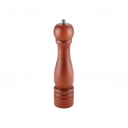 Pepper Mill Wooden Brown 10"H