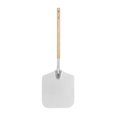 Pizza Peel Aluminum with Wood Handle 12"x14" 36" Overall Length