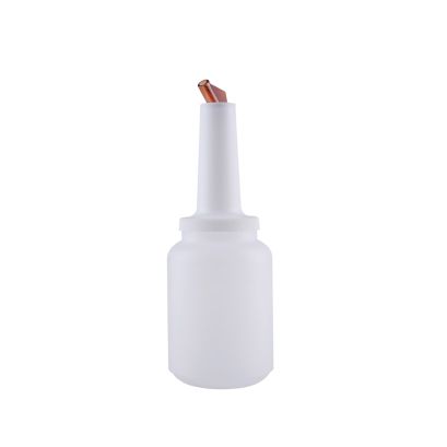 Pour Bottle W/ Spout & Lid 2QT Brown