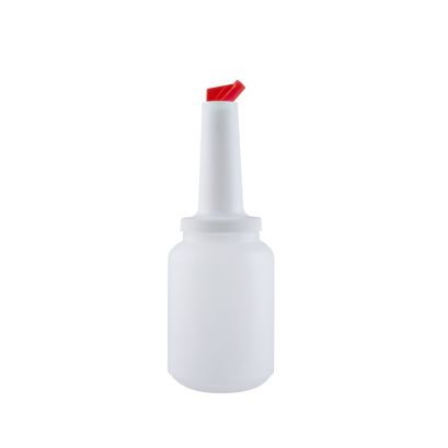 Pour Bottle W/ Spout & Lid 2QT Orange