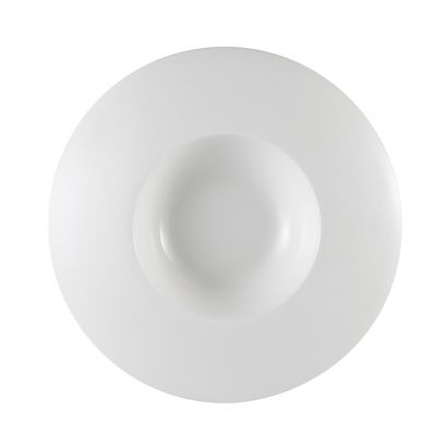 Champagne Wide Draping Rim Bowl 3.5oz 7"