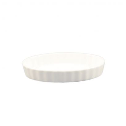 Oval Dish Fluted 12.5oz 8"