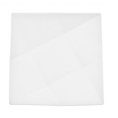 Crystal Square Plate 6"