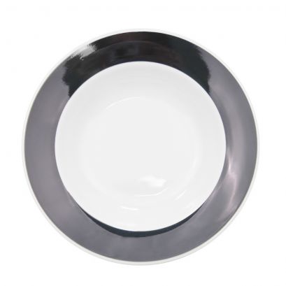 Pasta Bowl Black 26oz 12"
