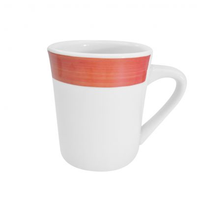 Tierra Mug Red 8oz 3 1/8"