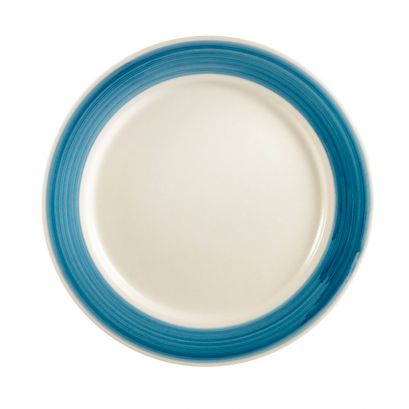 Plate R.E. Blue 6 1/2"