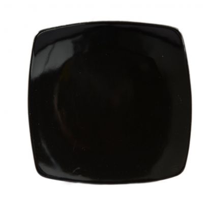 Square Flat Plate Black 11 7/8"