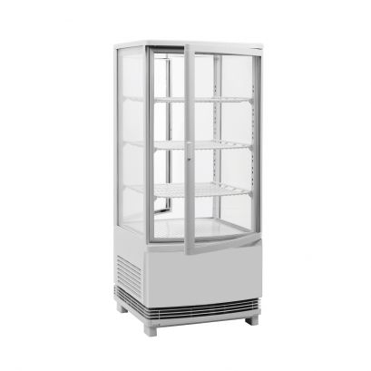 Refrigerated Display Case Set 190W 17"L x 17"H x 39"H White