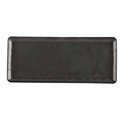 Rect. Platter Dark Green 16"