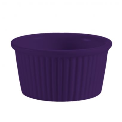 Ramekin Fluted Blue 2oz 2 5/8"