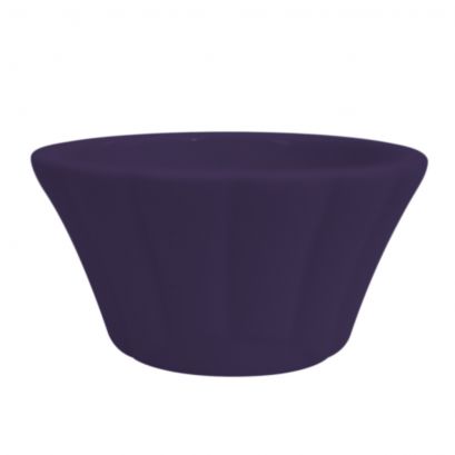 Floral Ramekin 6oz Blue 4"