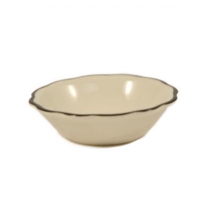 Fruit Dish #3 1/2 Black Band 5oz 4 3/4"