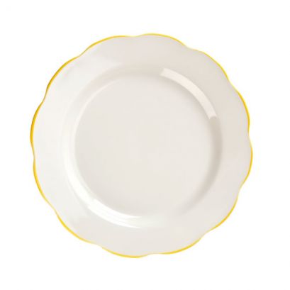 Plate #10 Gold Band 10 3/4"