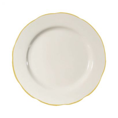 Plate #7 Gold Band 9"
