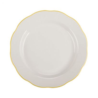 Plate #8 Gold Band 9 5/8"