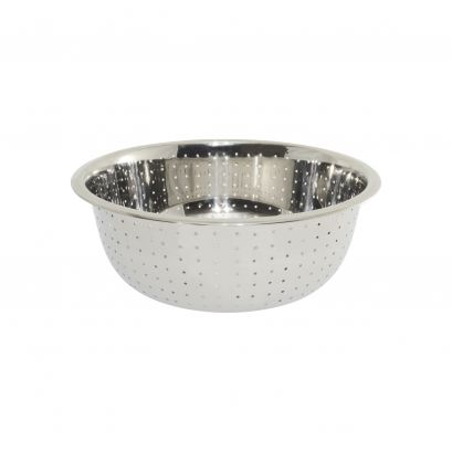 Colander Stainless Steel Chinese Small Hole 13.75 QT.