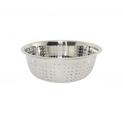 Colander Stainless Steel Chinese Large Hole 5.5 QT.