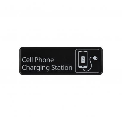 9"x3"H Compliance Sign "Cell Phone Charging Station"