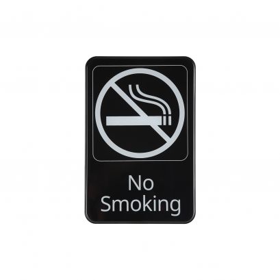 6"x9"H Compliance Sign "No Smoking"